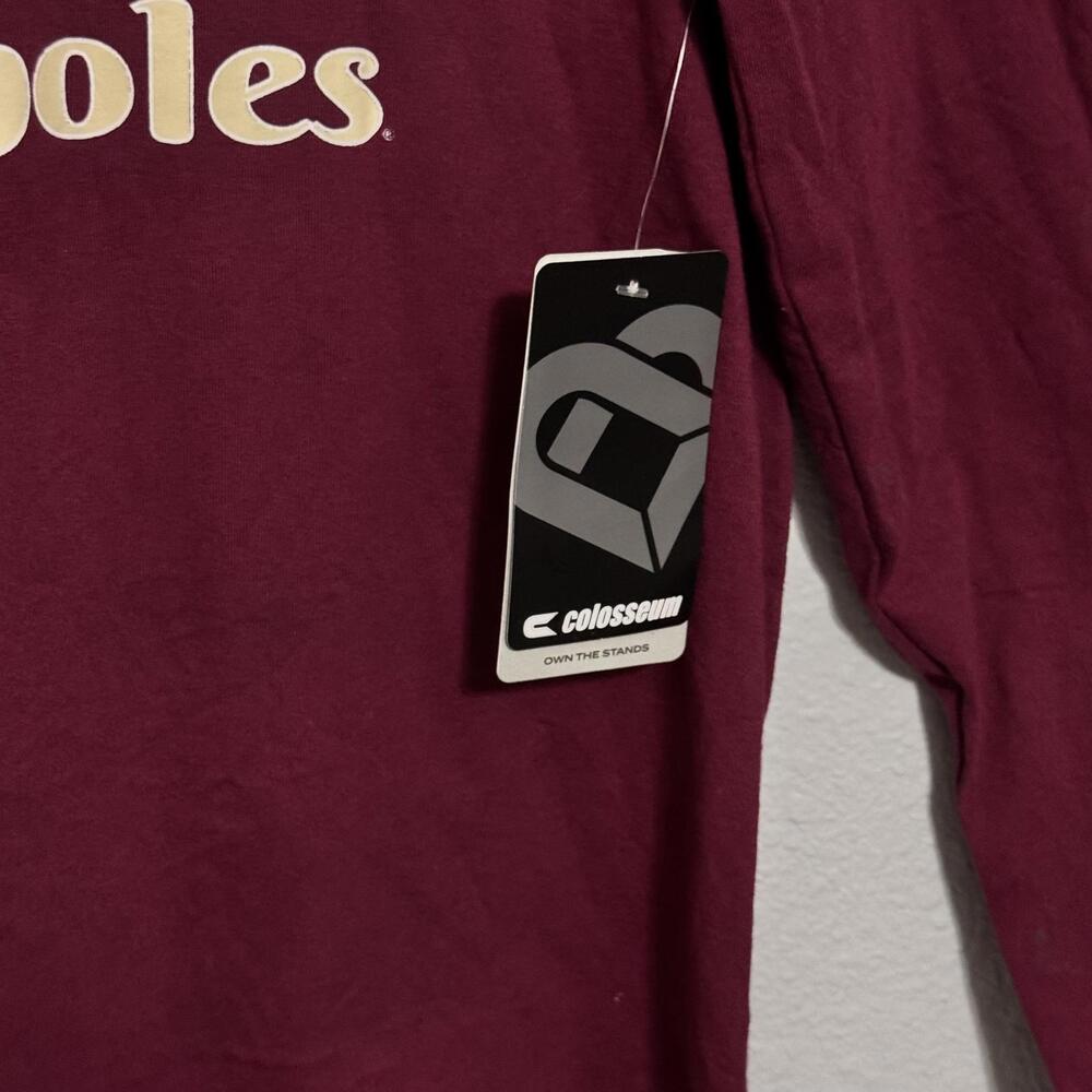 FSU Seminoles Hoodie Women's Medium NWT Florida State *SEE NOTES Colosseum Logo - Picture 7 of 8